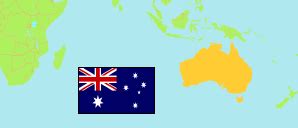 Victoria (Australia): Urban Centers and Localities in State .